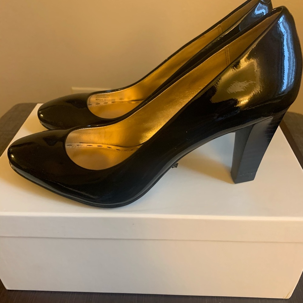 Coach Patent Leather heels